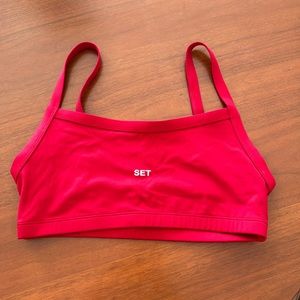 Set Active Sports Bra (red)